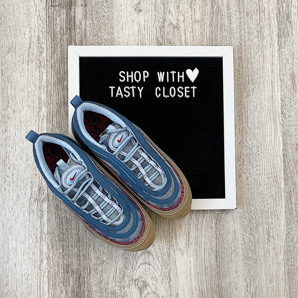 Nike denim air max 97 sneakers - Picture 4 of 7